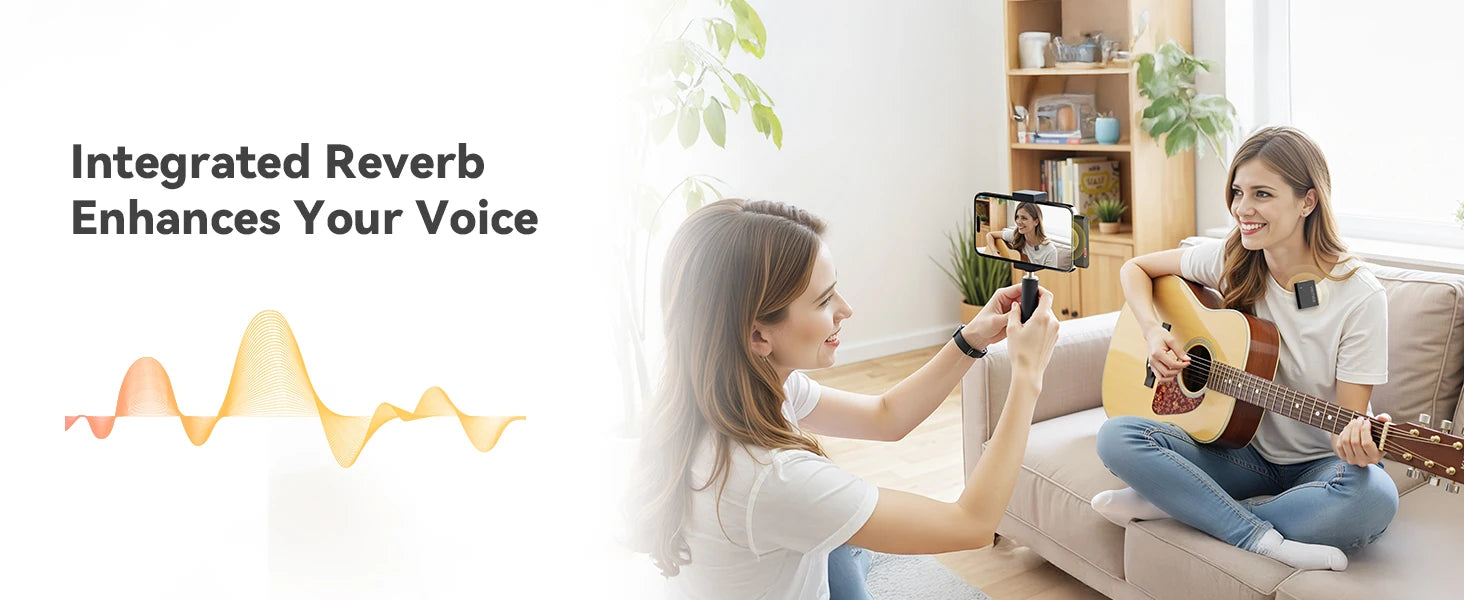 M1 Wireless Lavalier Microphone with Charging Case Short Video Recording Mini Mic for iPhone/iPad/Android