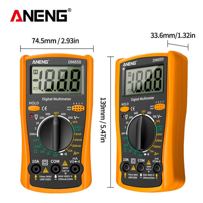 1999 Counts Digital Multimeter Electric Professional Automatic AC/DC Voltage Tester Current Ohm Ammeter Detector Tools