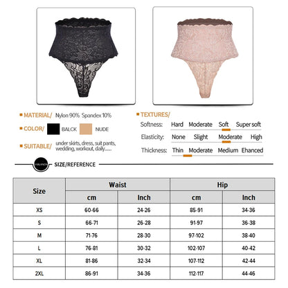 High Waist Tummy Control Panties Women Thong Panty Shaper Slimming Underwear Butt Lifter Belly Shaping Cincher Brief Body Shaper