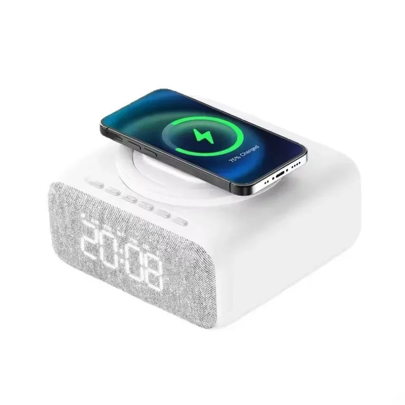 Wireless Bluetooth 5.0 Speaker Multi functional Mobile Wireless Charging Creative Swan Night Light Bluetooth Audio Player