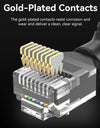 CAT6A Ethernet Cable 10Gbps 90/360 Degree Rotation CAT 6A Slim Networking Internet Lan Cord for PC PS4 Router RJ45 Cable