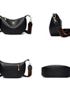 Women's Luxury Crossbody Bag High end Single Shoulders Bags Soft Lychee Pattern Underarm Bags Casual Dumpling Bag Totes