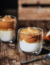 2/4pcs Double Walled Glass Coffee Cup Set Of 240/300ml Cup With Insulated Layer For Latte Cappuccino Heatresist Teacup Milk Mug
