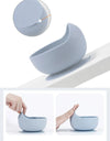 BPA Free Silicone Baby Tableware Set Suction Bowl Toddler Dinning Plate Straw Cup Silicone Bibs Spoon Fork for Children Dishes