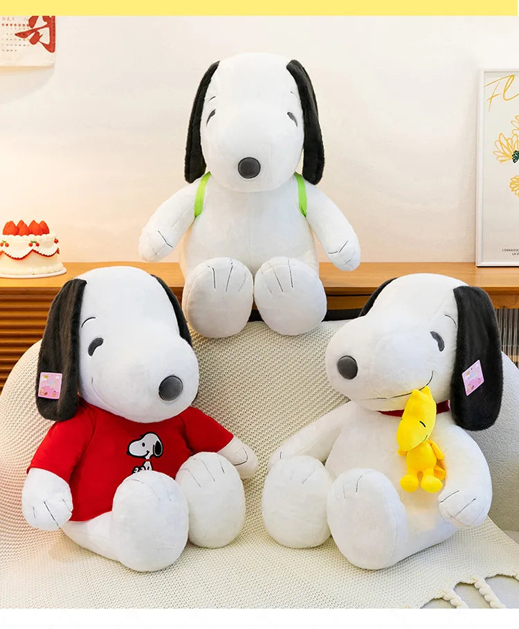 Kawaii Big Ears Hoodie Plush Stuffed Doll Toy