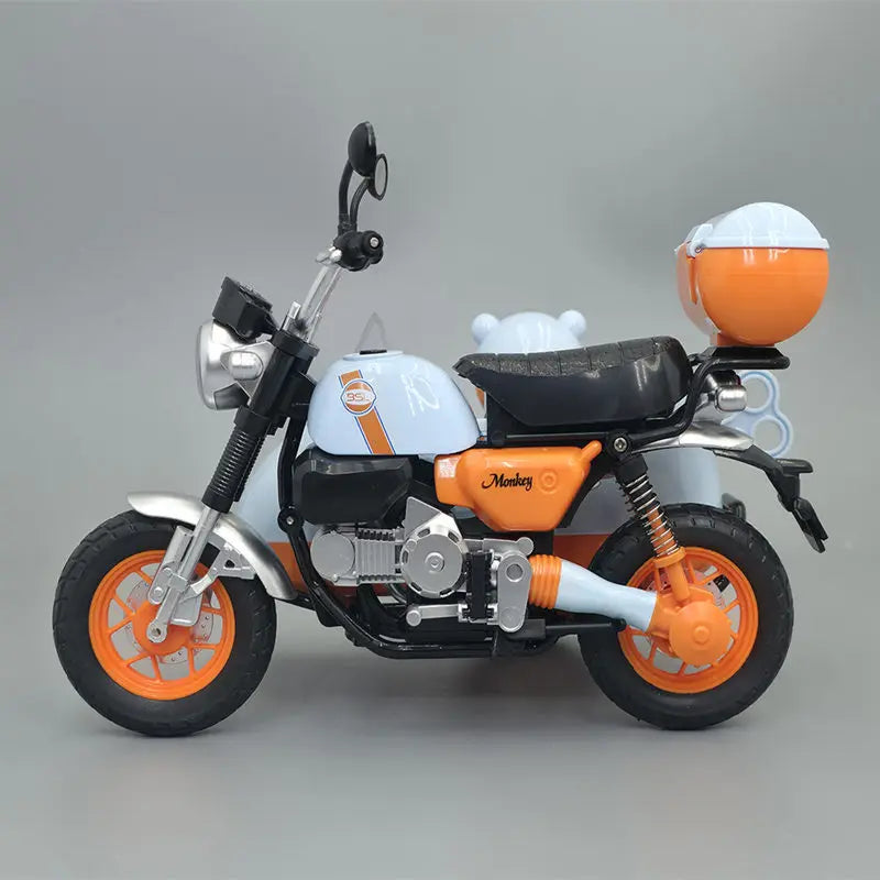 Diecast Monkey Z50 Sidecar Motorcycle Model 1 to 8 Scale