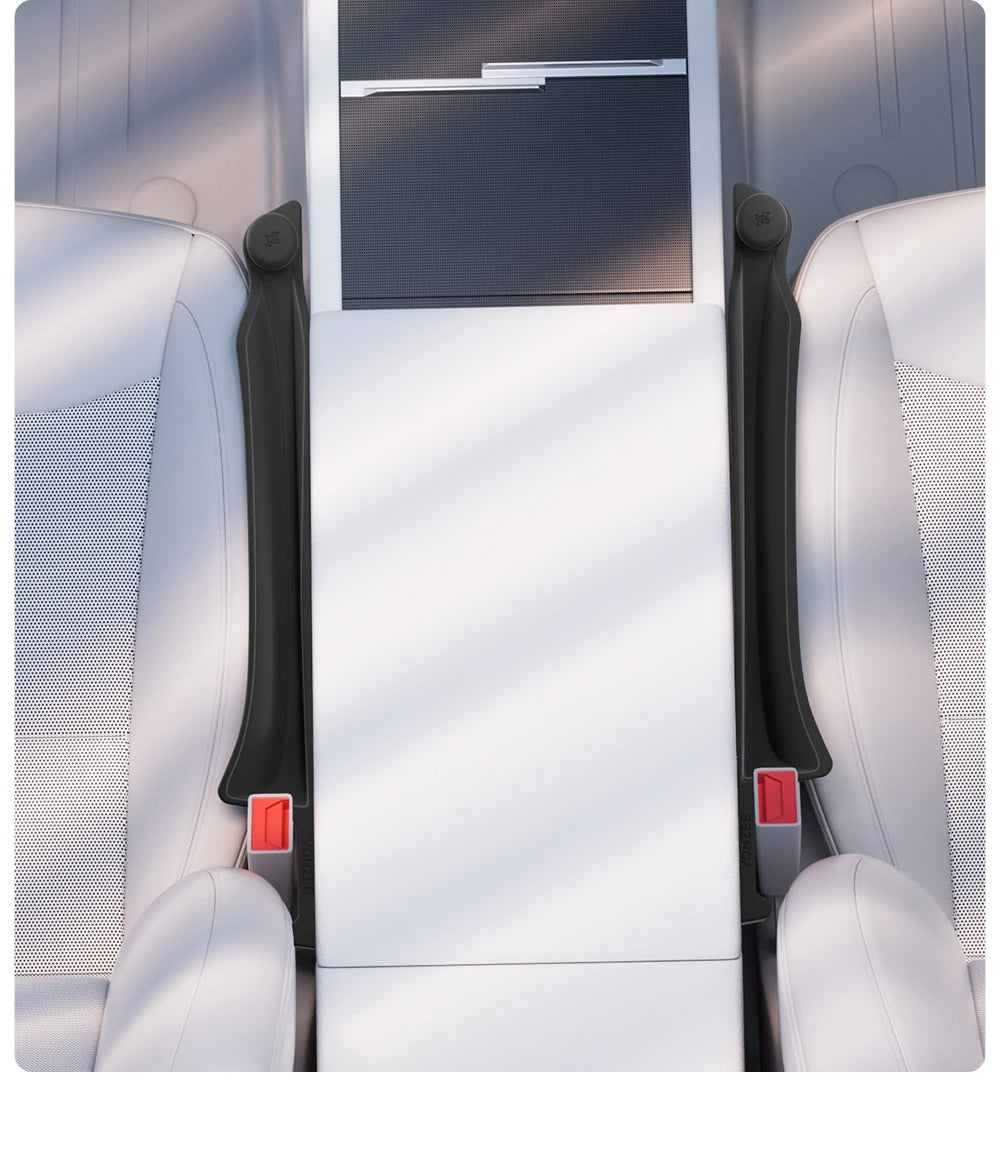 Car Seat Gap Filler with Emergency Safety Hammer for Tesla and All Vehicles