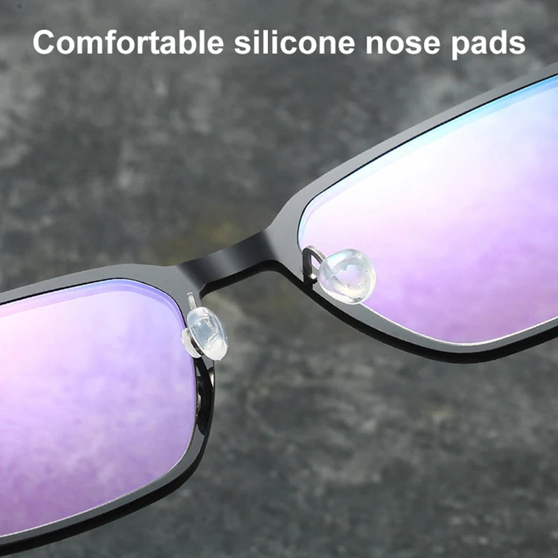 Rectangle Titanium Acetate Ultralight Eyeglasses Frame