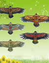 1.1m Eagle Kite With 30 Meter Kite Line Children Flying Bird Kites Outdoor Toys