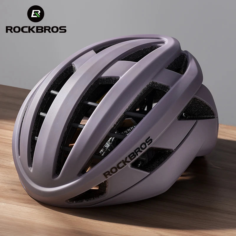Cycling Helmet for Adults Adjustable Mountain Road Bike Helmet Breathable Intergrally-molded Head Bicycle Helmet