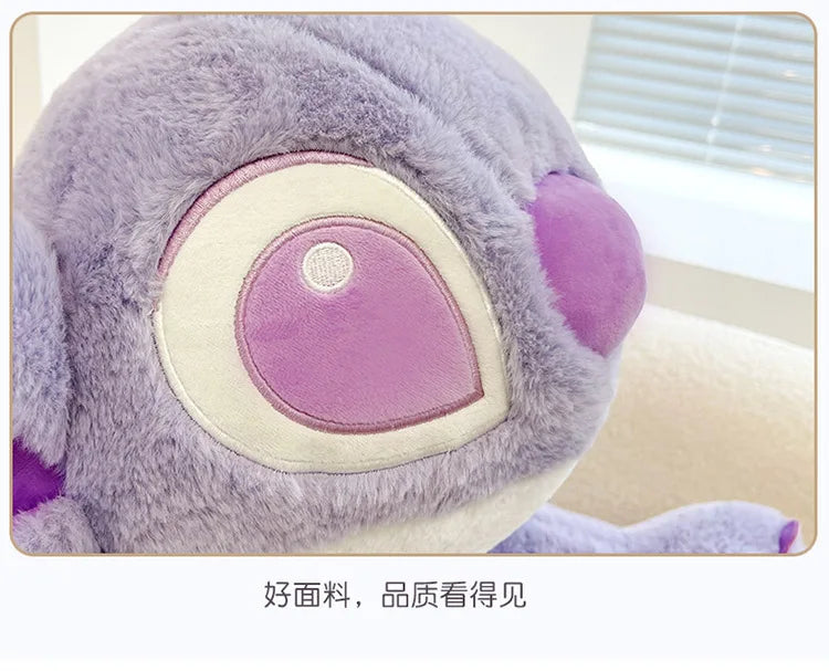 Disney Cartoon Purple Stitch Doll Star  Kawaii Plush Toy Girl's Birthday Doll Girlfriend Valentine's Day Gift 25cm/30cm/45cm