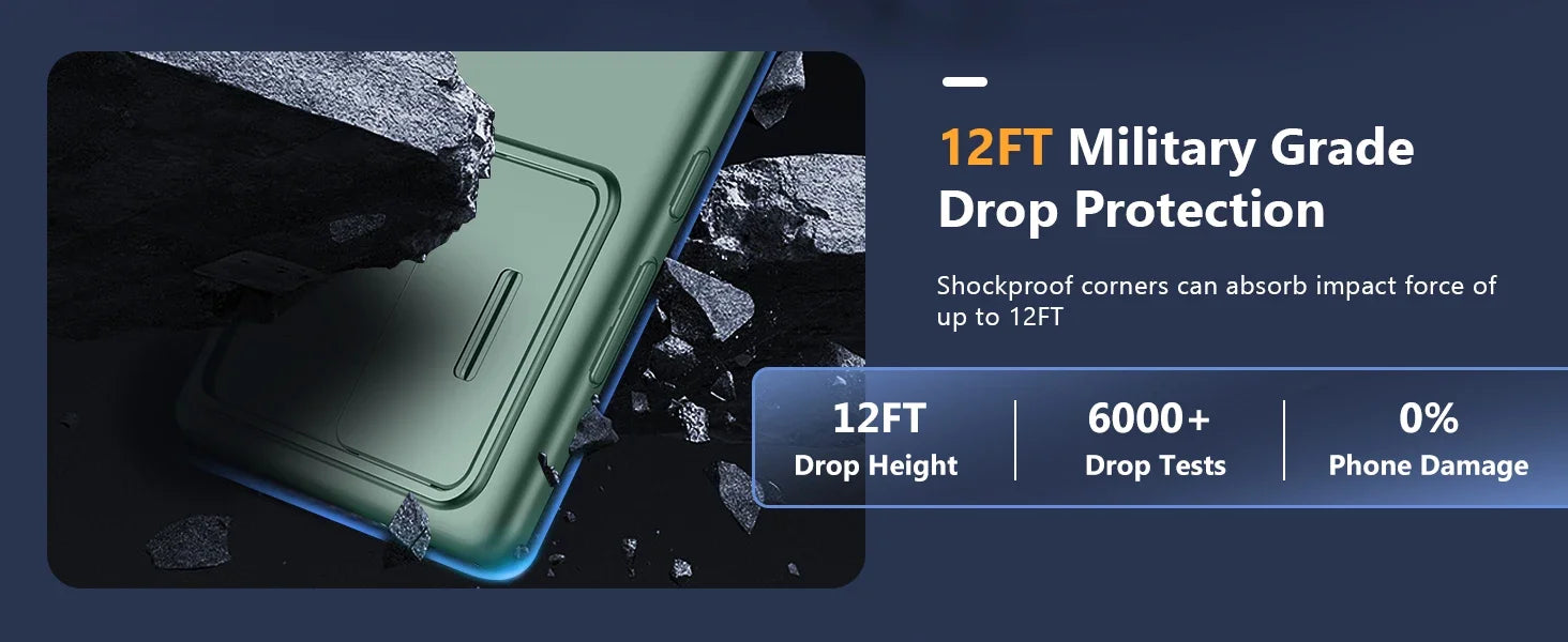 For Samsung Galaxy S24 Ultra Case with Camera Cover Screen Protector Military Drop Protection Shockproof Slim Matte Phone Case