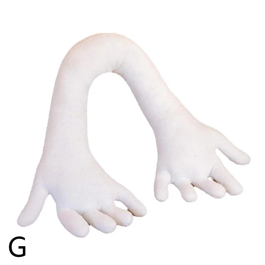 Creative Hand Shape Plush Pillow Soft Long Arm Sofa Palm Home Throw Office Pillow Funny Nap Stuffed Toy Pillows Color D P2Q8