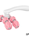 Y-shaped 8-bead massager Hand Held Massager Massager Roller for Hand Muscle Back Neck Foot Shoulder Leg Pain Relief Massage Tool