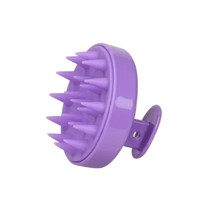 Silicone Shampoo Brush Head Scalp Massage Comb Hair Washing Comb Body Massage Brush Bath Shower Brush Salon Hairdressing Tool