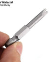 Precision Y U Shaped Triangle Screwdriver  Bit 1/4in Inner Cross Three Points Screw Driver Security Tip For Power Drill