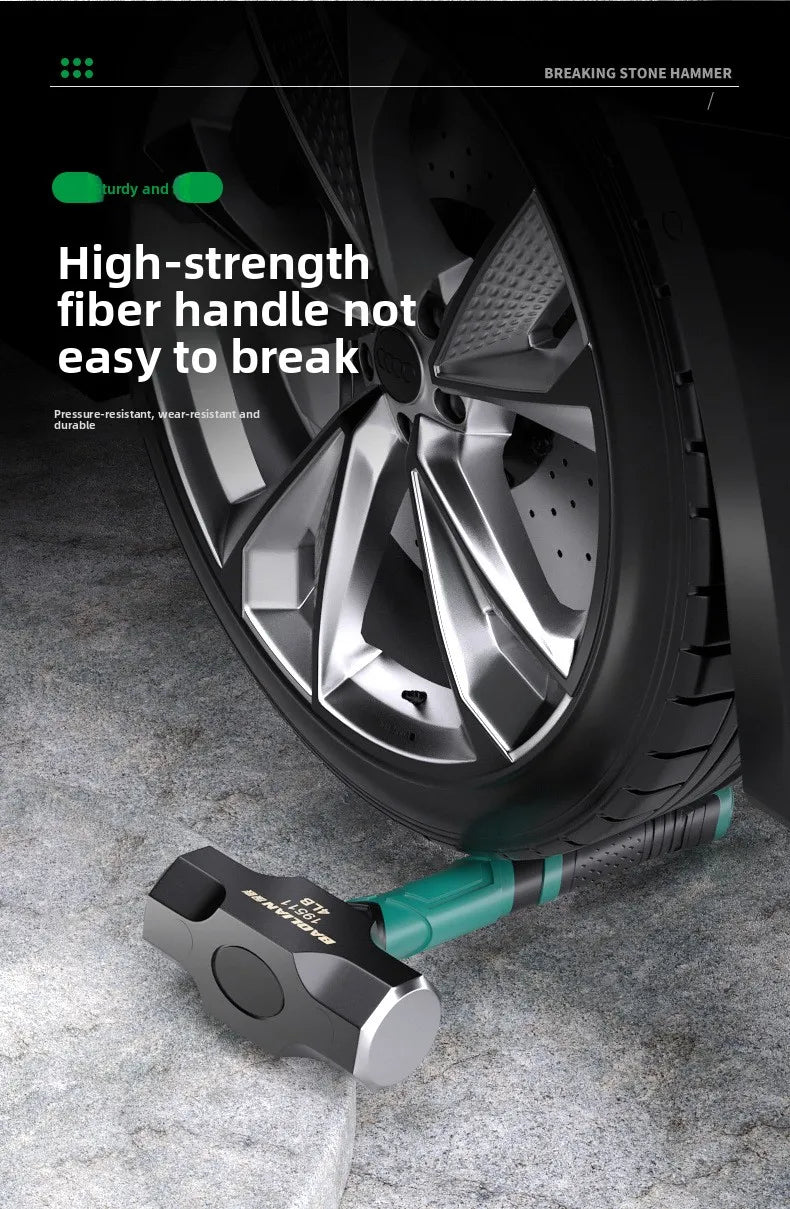 Antirust High Carbon Octagonal Hammer Solid and Multifunctional Household Wall Demolition Woodworking Sledge Hammer Hand Tools