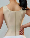 Fajas Colombianas Shapewear Women Double Compression Waist Trainer Corset Adjustable Zipper and Hook-eyes Flat Belly Body Shaper