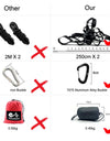 300x140cm Single Camping Hammock Lightweight Parachute Hammock with 2 Tree Strap 2 Hooks Lightweight Portable Camping Hammocks