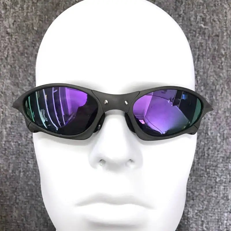 Polarized UV400 Cycling Sunglasses – Multi Color Metal Frame Fishing Riding Bicycle Eyewear
