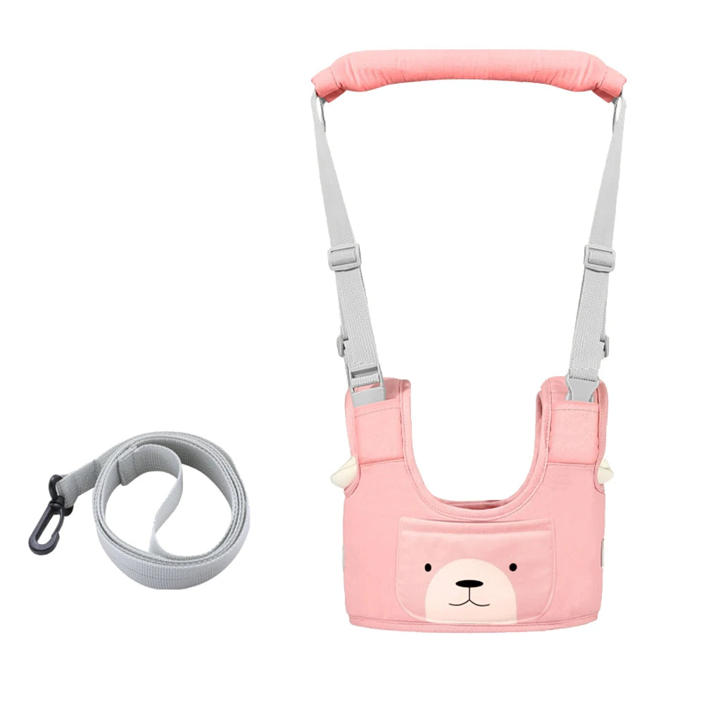 Learning Walking Belt  Walker  Rope Boy Girl Seat Walk Anti-fall Belt  Dual-use  Traction Rope Artifact