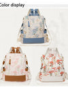 PU Leather Backpacks Multi Function Anti Theft Design Backpack Large Capacity Leisure Travel Bags