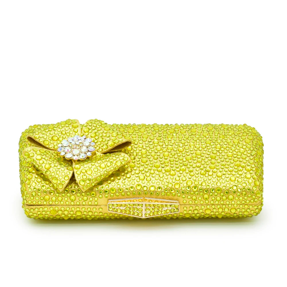 Nigerian Italian Shoes and Bags Set Decorated with Rhinestone Luxury Shoe and Bag Set for Party in Women