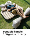 Inflatable Car Bed SUV Interior Rear Seat Sleeping Pad Travel Air Pad Car Accessories PVC Material