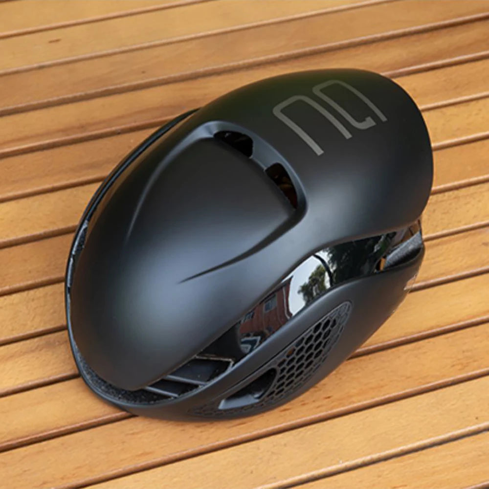 Matte Black Ultralight Cycling Helmet For Road And Mountain Bike