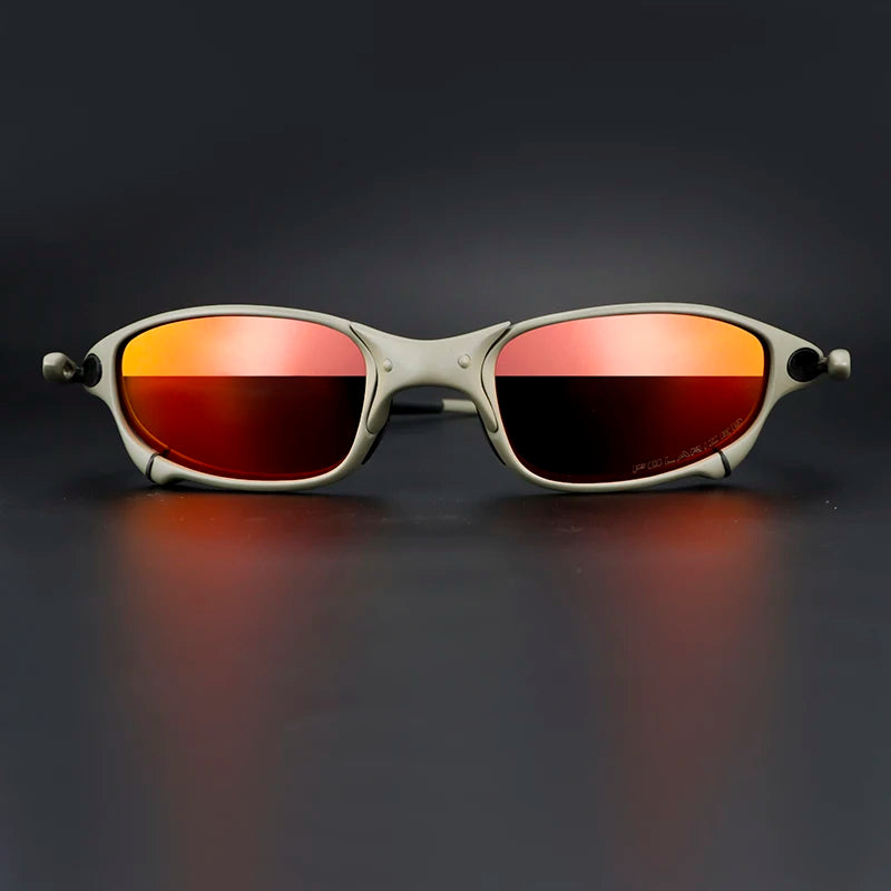 Polarized Metal Cycling Sunglasses UV400 Riding Eyewear