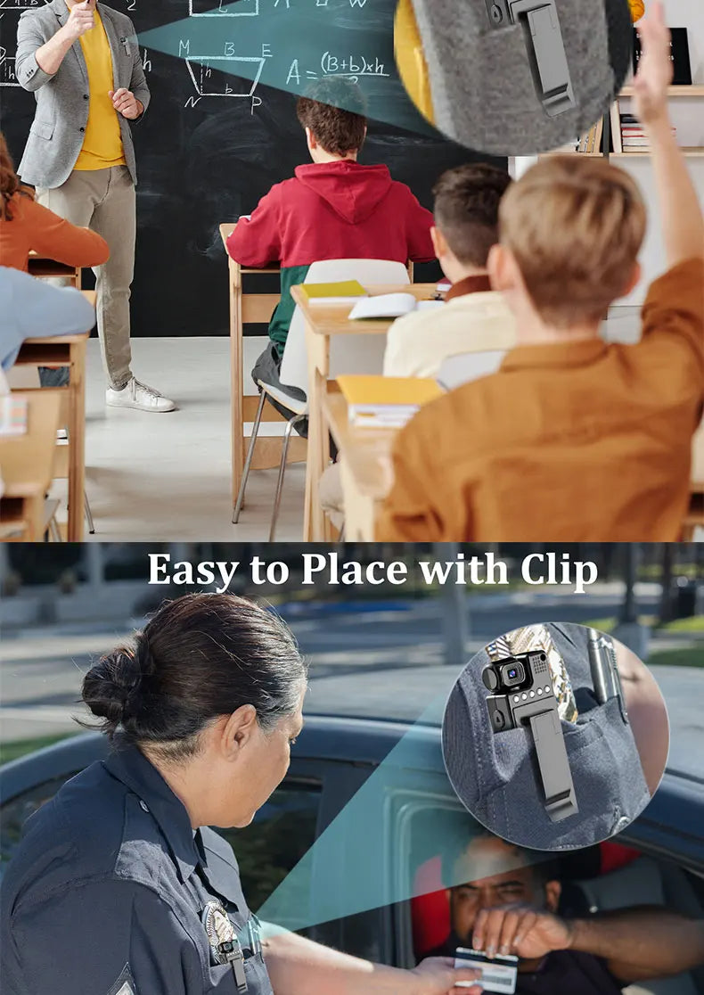 1.3inch Screen 1080P Sports HD Mini Camera Portable Digital Video Recorder BodyCam Infrared Night Vision Police Camcorder