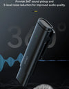 Wireless Clip-on Microphone Smartphone Mic for iPhone Android Noise Reduction Microphone