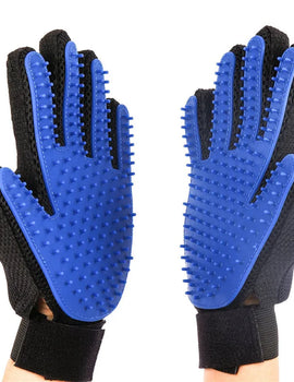 Fashion Rubber Pet Bath Brush Dog Toys Environmental Protection Silicone Glove for Pet Massage for Dogs and Cats Pet Accessories