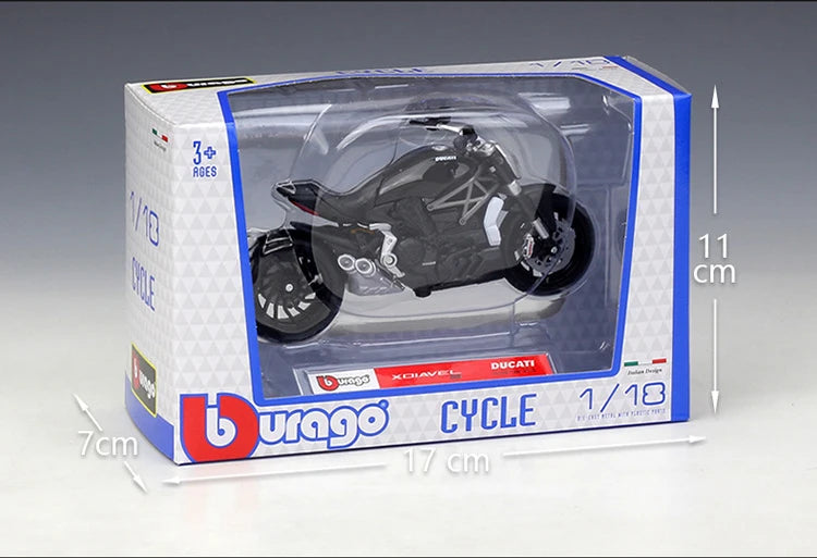 1 18 Scale Ducati XDiavel S 2016 Diecast Motorcycle Model