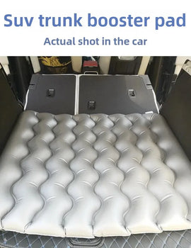 Car Travel Bed Inflatable Bed Heightened Pad Flattened Pad For SUV Car Models Back Row Seats Reclining Pad Supplementary Pad