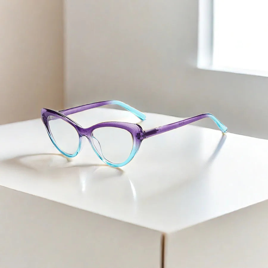 Retro Women Reading Glasses Cat Eyes Anti Blue Light Reading Eyeglasses Fashion Presbyopia Hyperopia Eyewear +1.0 +2.0 +3.0