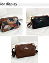 Splicing Shoulder Bag Soft Leather Female Wallet Crossbody Bag Messenger Bags Luxury Designer