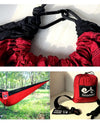 Portable Large Hammock 300x200cm Beach Hanging Bed for Camping Gear outdoor Swings Nylon Parachute Double Person Travel