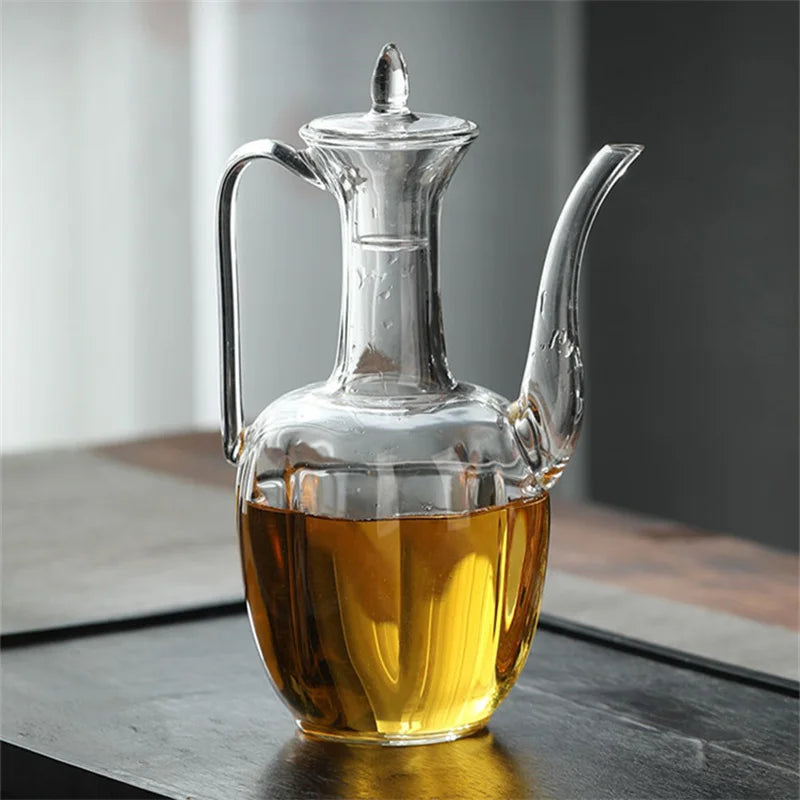 500ml Imitation Song High Borosilicate Glass Teapot