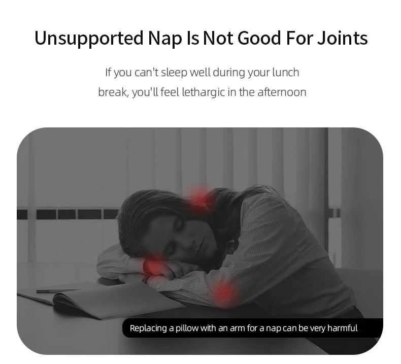 Multifunction Memory Foam Neck Pillow Slow Rebound Soft Travel Pillow for Sleeping Cervical Health Massage Nap Pillows