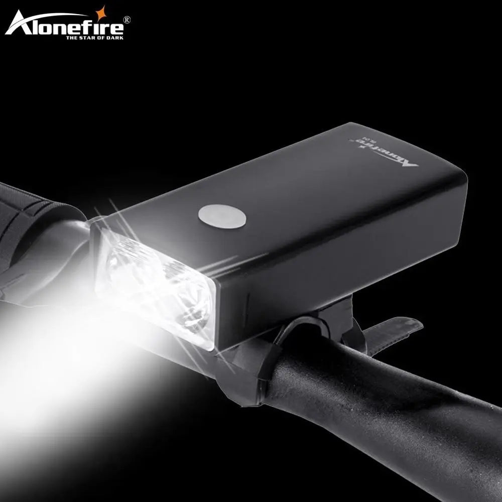 2 In 1 Rechargeable T6 LED Flashlight And Bicycle Light