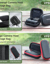 Mini PU Protective Storage Case for Gopro Hero 11 10 9 8 7 for DJI OSMO Action for Insta 360 X3 One X2 Camera Accessories