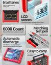 Digital Ohmmeter Insulation Resistance Meter 6000 Count Resistor Testers Capacitor Test Megohmmeter High Voltage Tool