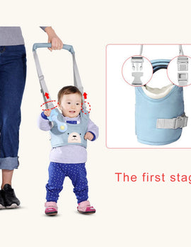 Learning Walking Belt  Walker  Rope Boy Girl Seat Walk Anti-fall Belt  Dual-use  Traction Rope Artifact