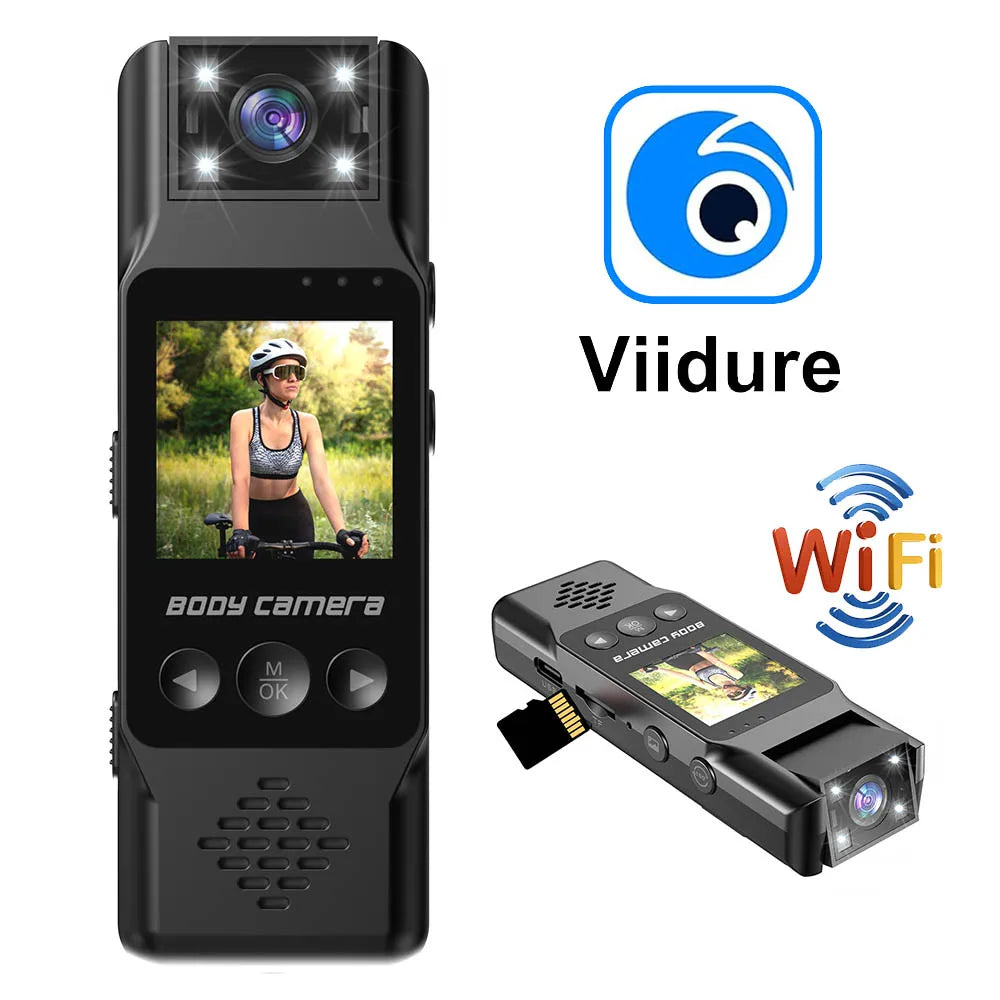 Wifi Mini Camera 1080P Portable Digital Video Recorder Worn Police Small Body Cam Night Vision DV Miniature Camcorder