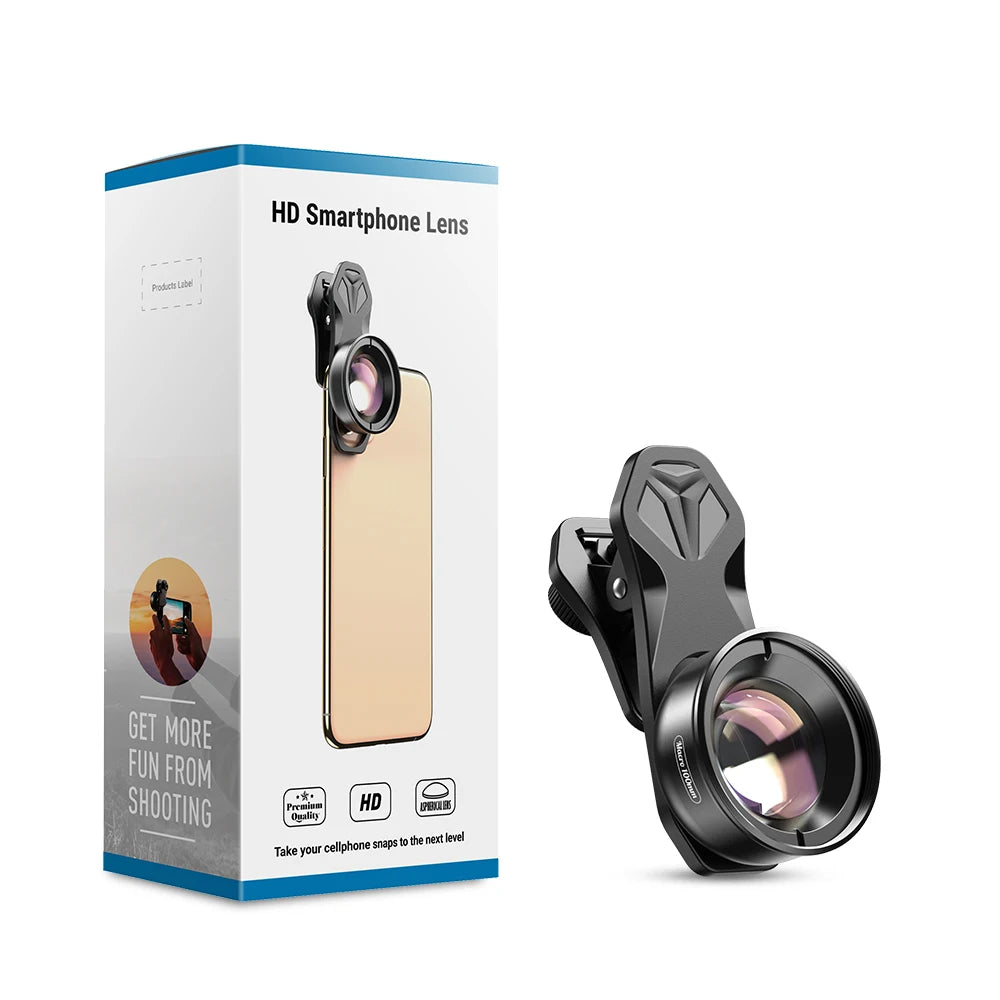 100mm Macro Smartphone Camera Lens with Universal Clip