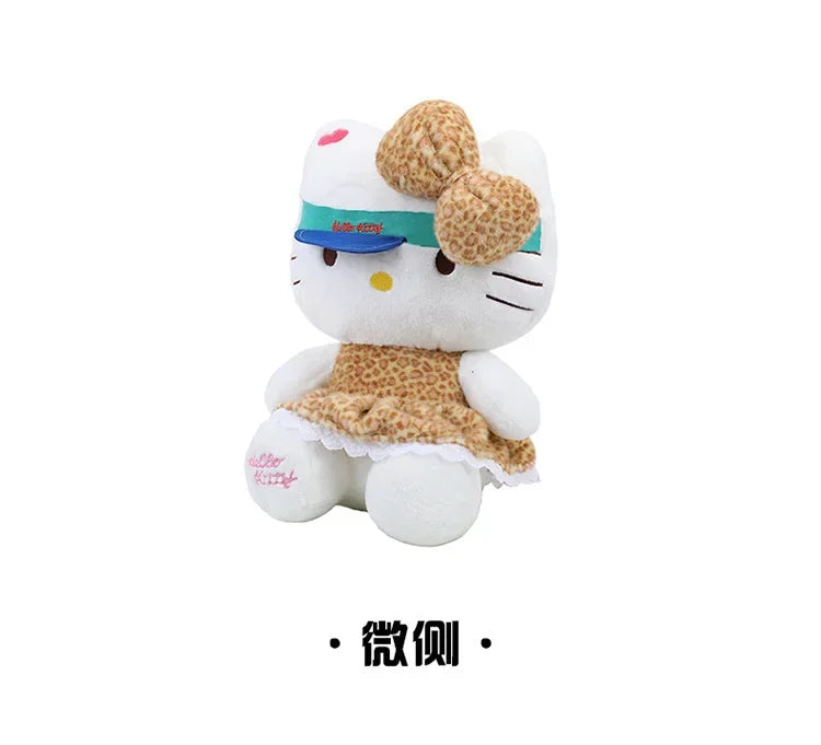 Sanrio 60cm Kawaii Print Hello Kitty Plush Toy Kt Cat Big Stuffed Doll Cartoon Cute Baby Kids Birthday Gift Room Decor