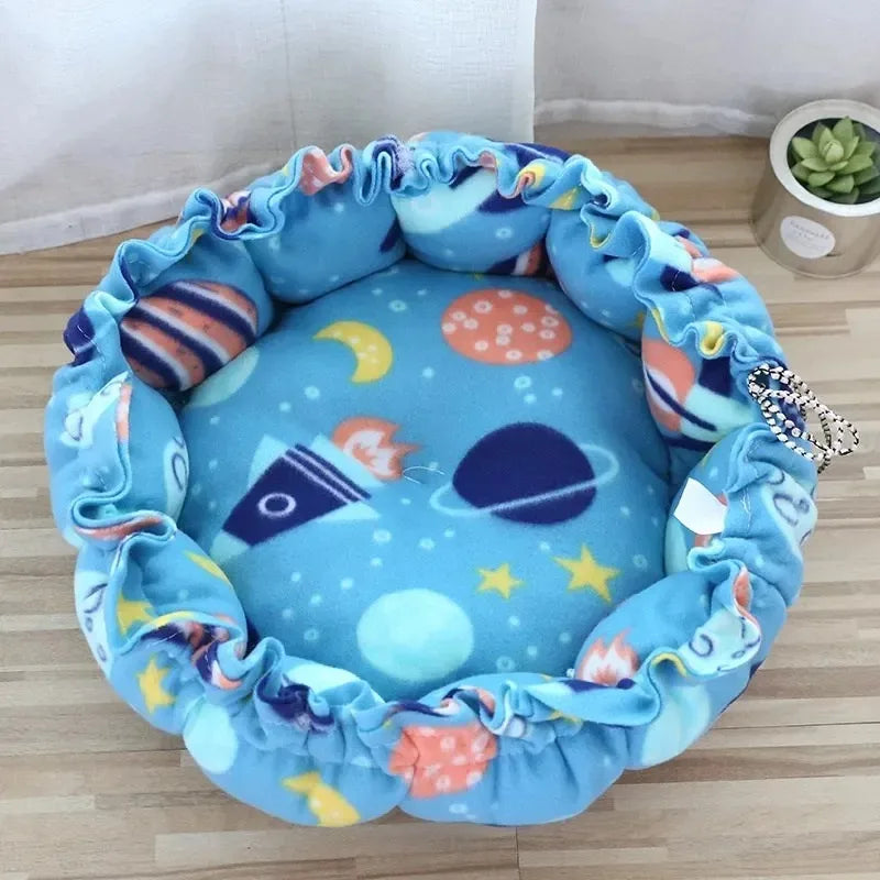 Plush Pet Bed Cushion for Cats and Small Dogs