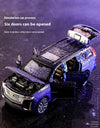 Diecast 1:32 Cadillac Escalade SUV Alloy Model Sound And Light Pull Back Toy Accessories For The Car Birthday Present For Boys