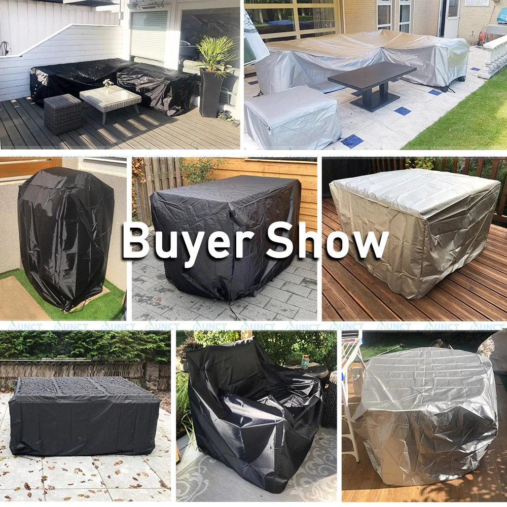 Waterproof Outdoor Patio Furniture Cover Garden Sofa Table Chair Rain Snow Dust Protector